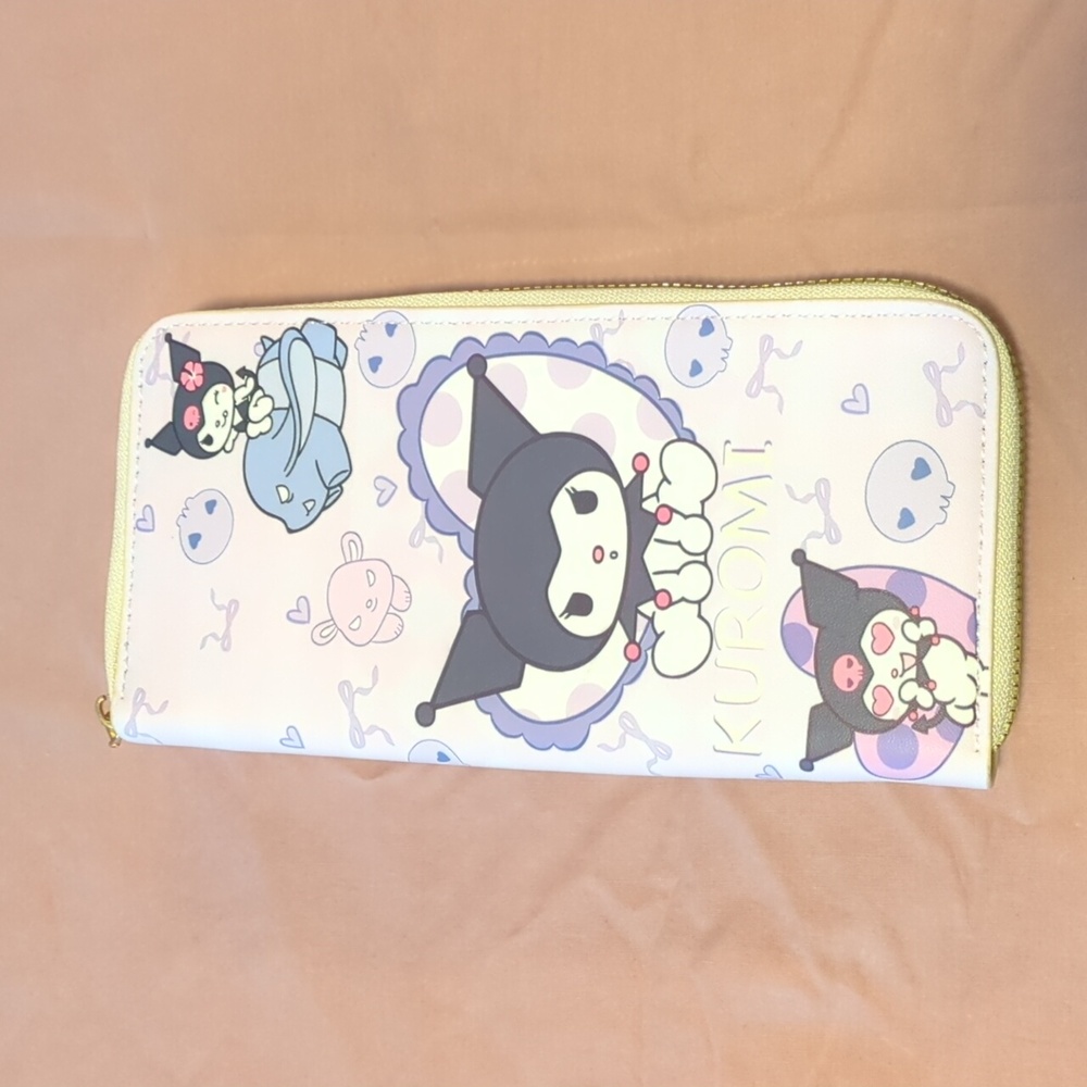 Hello Kitty Kuromi Pocket long wallet Lightweight - Picture 2 of 9
